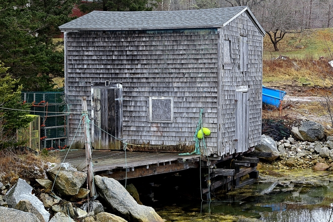Old Fishing Shed Northwest Cove, NS