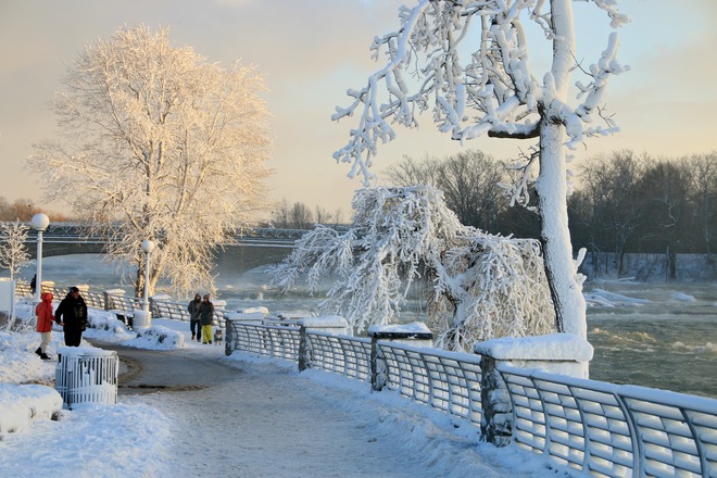 Winter Wonderland. Niagara Falls, NY, United States
