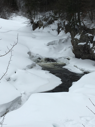 Beauté de l’hiver Rivière-du-Moulin, Québec, CA