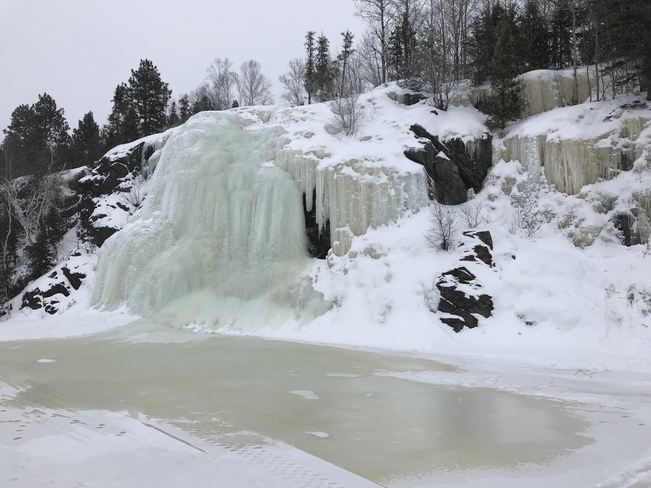 Ice Falls Sudbury, Ontario, CA