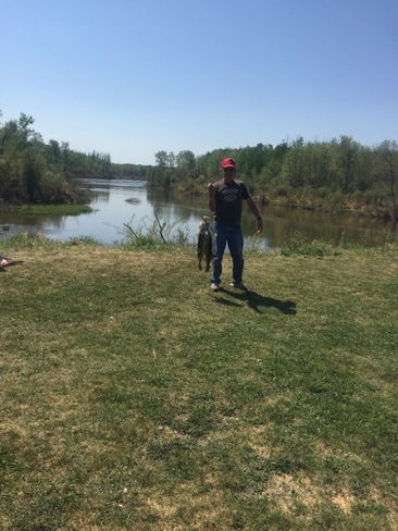 Great walleye fishing.+30 degreesðŸ˜Ž Meadow Lake No. 588, SK