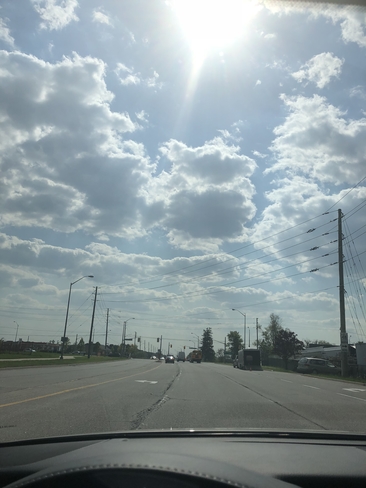 Beautiful clouds Markham, Ontario, CA