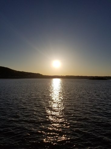 coucher de soleil sur le saguenay (la baie) La Baie, QC