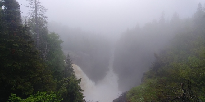To Foggy for the Falls! Terrace Bay, ON