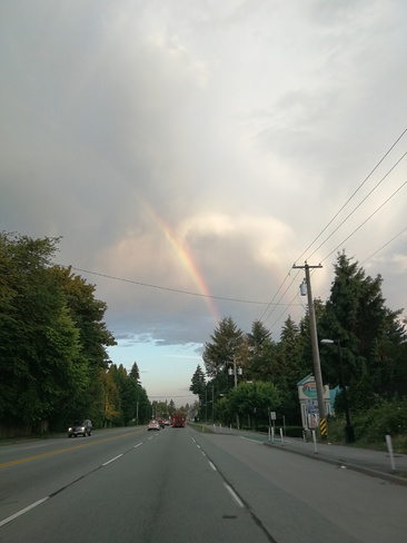 Rainbows in the morn Maple Ridge, BC