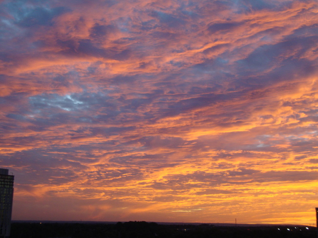 beautiful sunset Brampton, ON