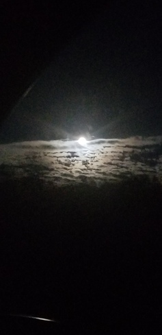 beautiful moon behind clouds Membertou 28b (Sydney), NS