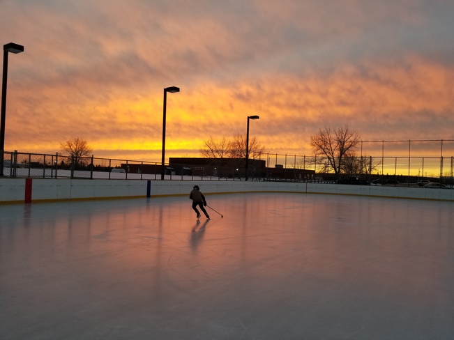 Beauty Night for a skate! Gregoire, AB