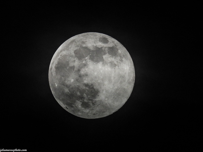 Pleine lune 20 Mars 2019 Saint-Pacôme, QC