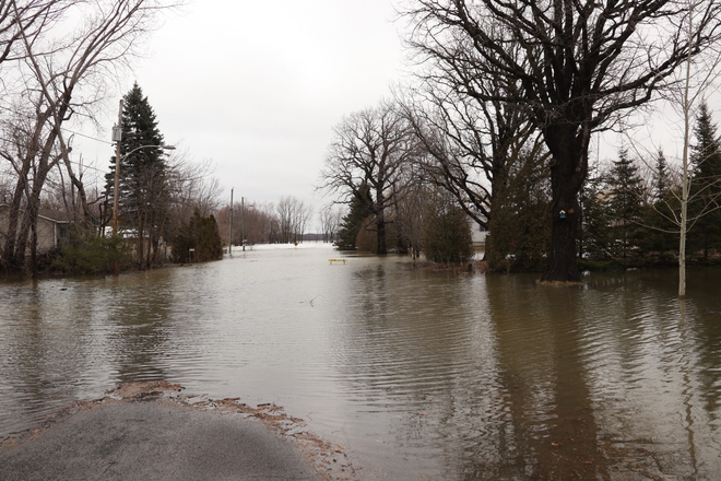 Inondations 2019 Rigaud, Quebec, CA
