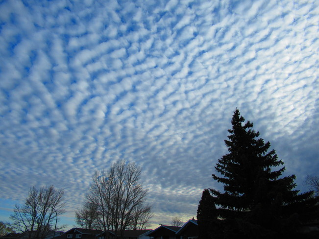 Saskatchewan Big Sky Clouds Kindersley, SK