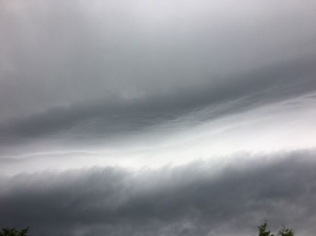 Interesting clouds jn Sudbury Sudbury, Ontario, CA