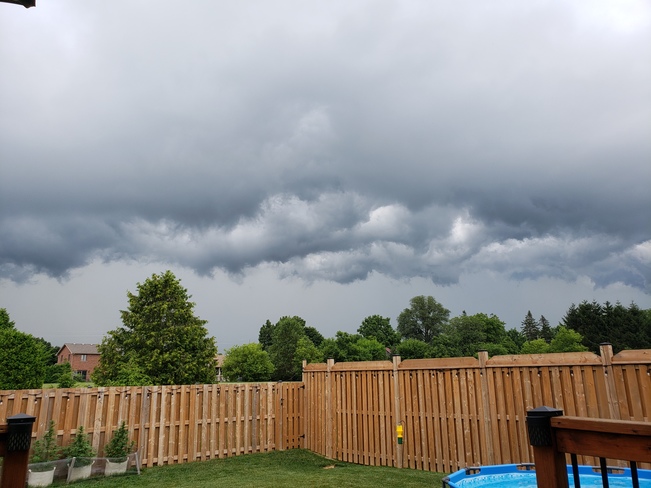 Storm rolling in Waterford, ON