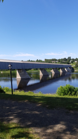 pont couvert Hartland, NB