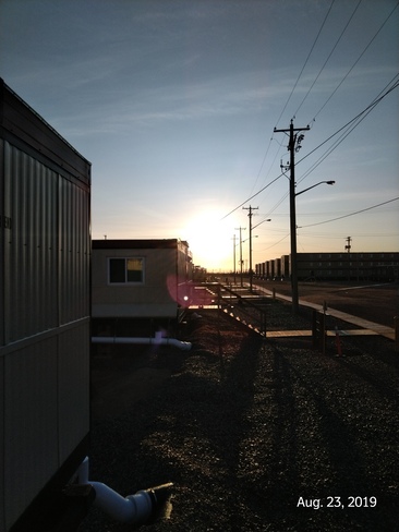 sunrise at Keeyask work site Division No. 22, MB