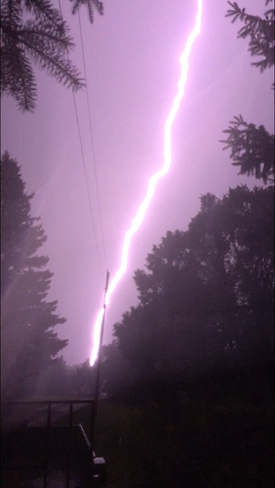 Blinded by the lightning! Seagrave, Ontario, CA