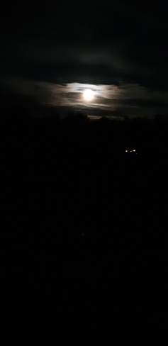 une belle lune de septembre Victoriaville, QC