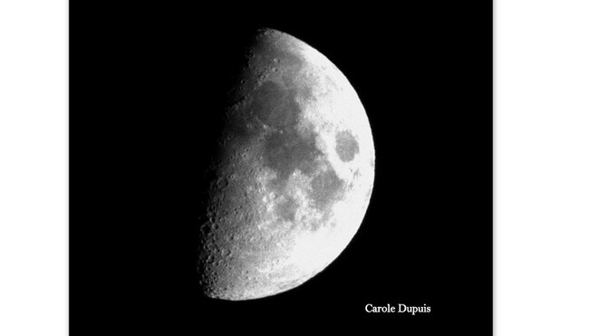 La lune St Majorique Fontenelle, Gaspé, QC