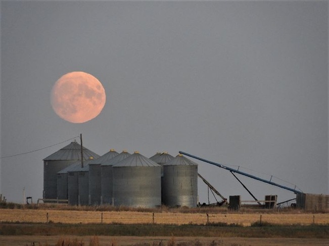 Moon October 2019 Tofield, AB