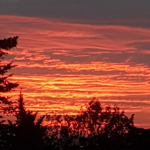 Evening sky Hamilton, ON
