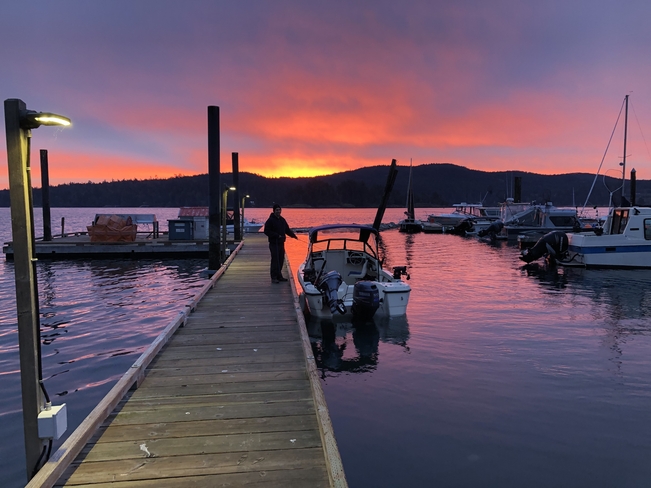 Early Morning Fishing Sooke, British Columbia, CA