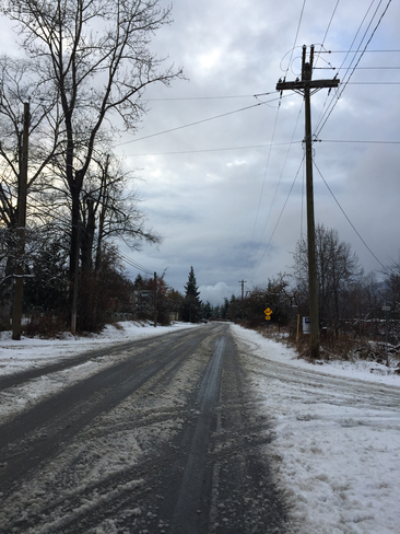 Snowfall and now slush! Road and Streets are DANGEROUS! â˜®ï¸ Procter, British Columbia | V0G 1V0