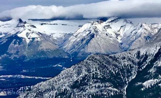 Montagnes Rocheuses a Banff AB Banff, Alberta, CA