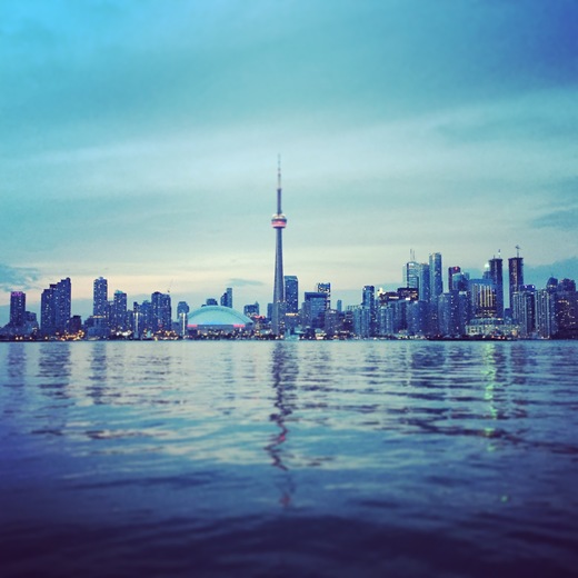 Toronto from the lake