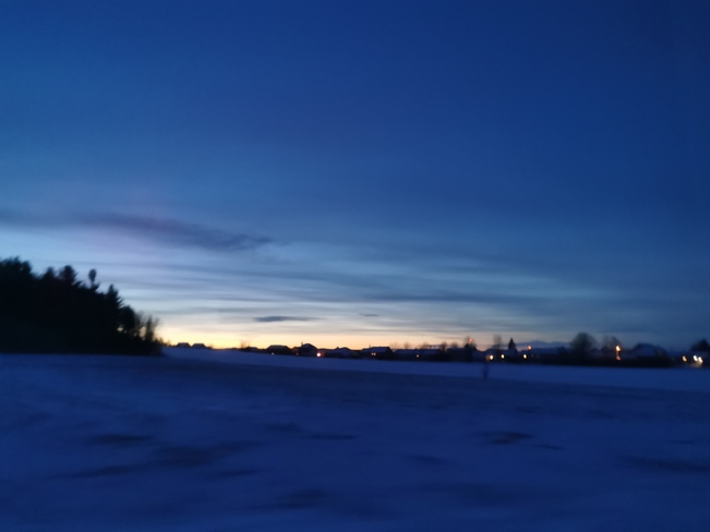 Soleil hivernal Sherbrooke, QC