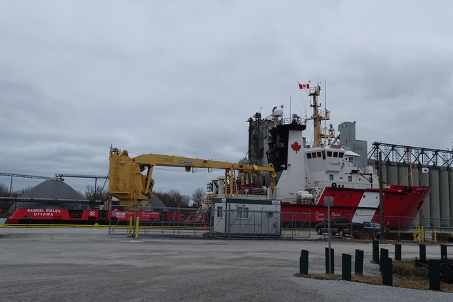 Canadian Coast Guard at Sarnia Harbour Sarnia, Ontario
