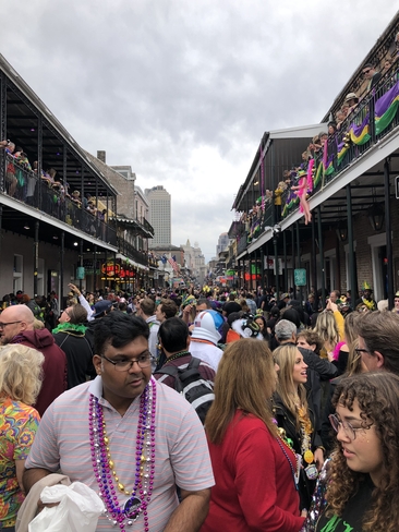 Happy Mardi Gras New Orleans, Louisiana, US
