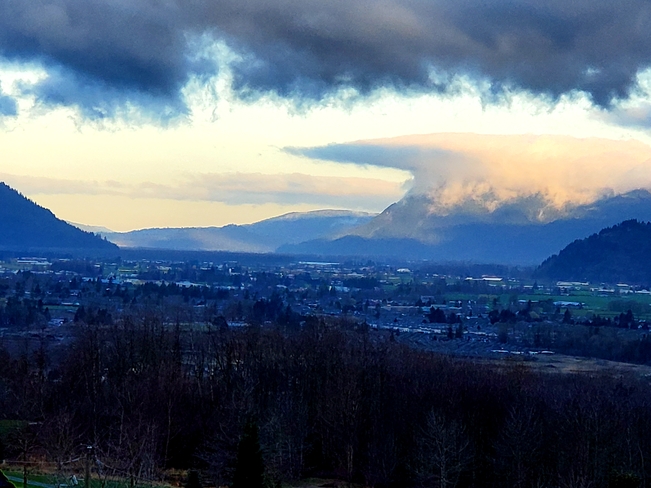 Storm clouds Chilliwack, BC