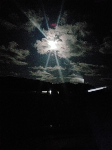 Beautiful moon Stephenville, NL