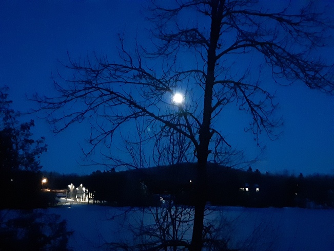 Pleine lune 8 avril 2020 Québec, QC