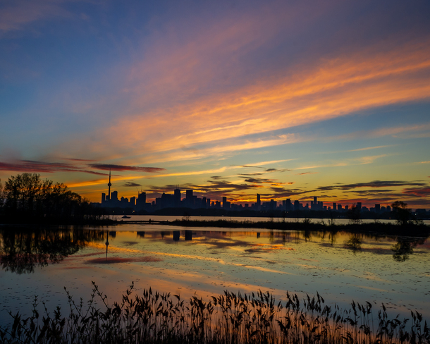 Sunset at Tommy Thompson Park Tommy Thompson Park, Toronto, ON
