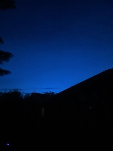 Blue Blue Evening Sky Sarnia, ON