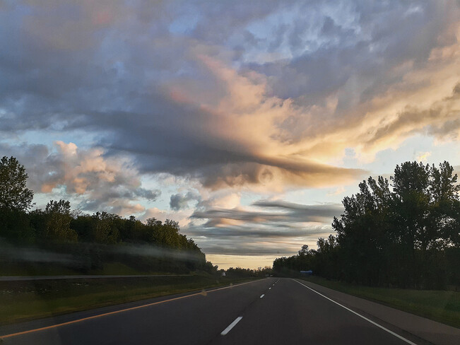 North Grenville morning clouds Kemptville, ON