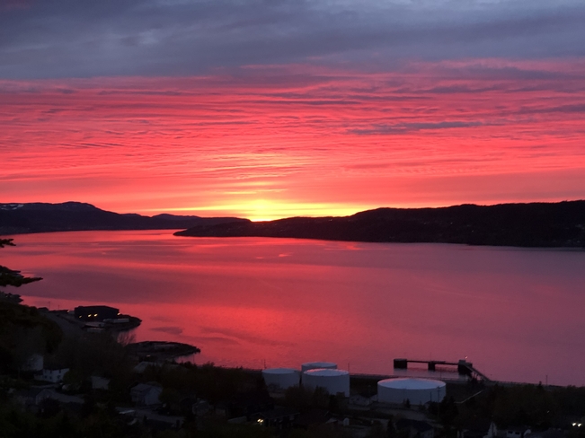 Sunset on the Water Corner Brook, Newfoundland and Labrador, CA