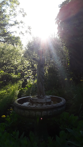 Fontaine illuminée Joliette, QC