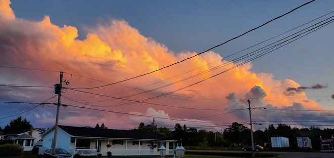 I call this "Fire in the sky" Unnamed Road, Saint-Antoine, NB E4V 2Y5, Canada
