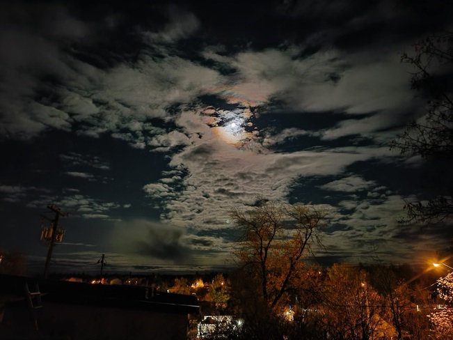 Night sky Creighton, SK