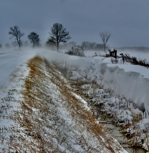 Snow storm Lambton County, ON