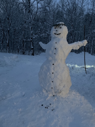 Snowman Sainte-Angélique, Quebec, CA