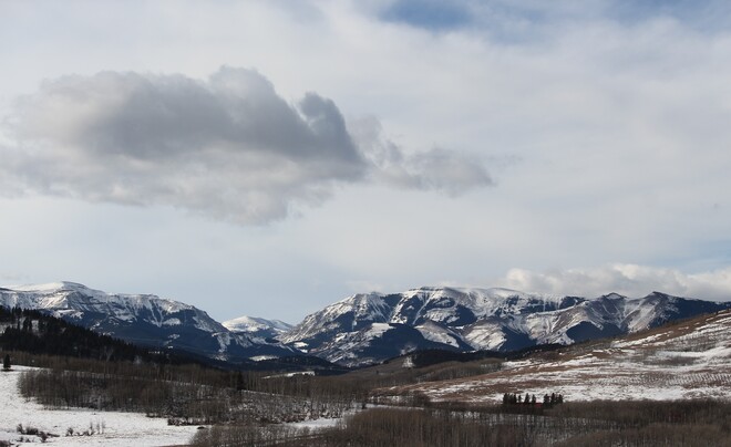 View to the Rockies Ranchland No. 66, AB