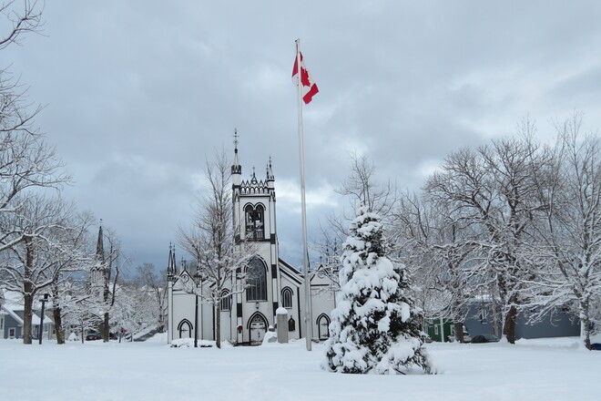 Church. Lunenburg, Nova Scotia