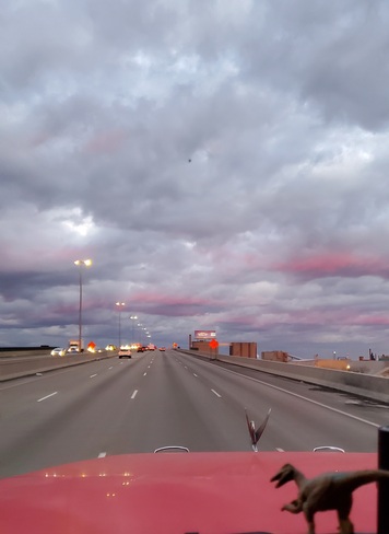 beautiful clouds Detroit, MI