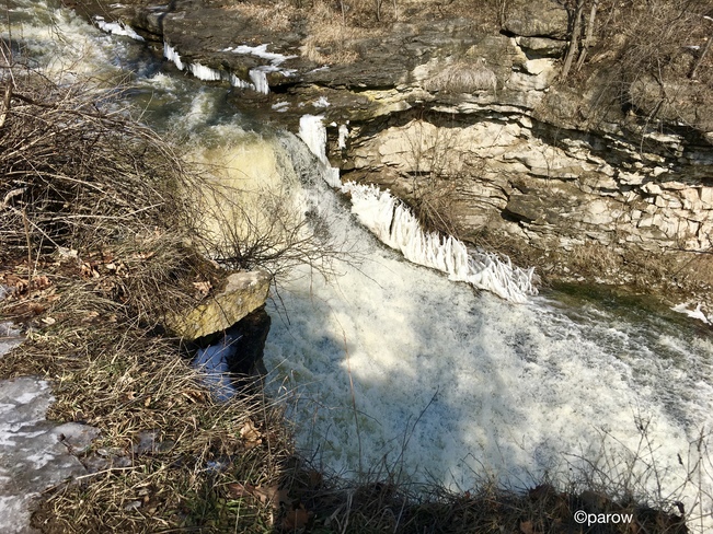 Stay clear of the melting snow and rushing rivers #backyardweather 126 Ridge Rd W, Grimsby, ON L3M 4E7, Canada