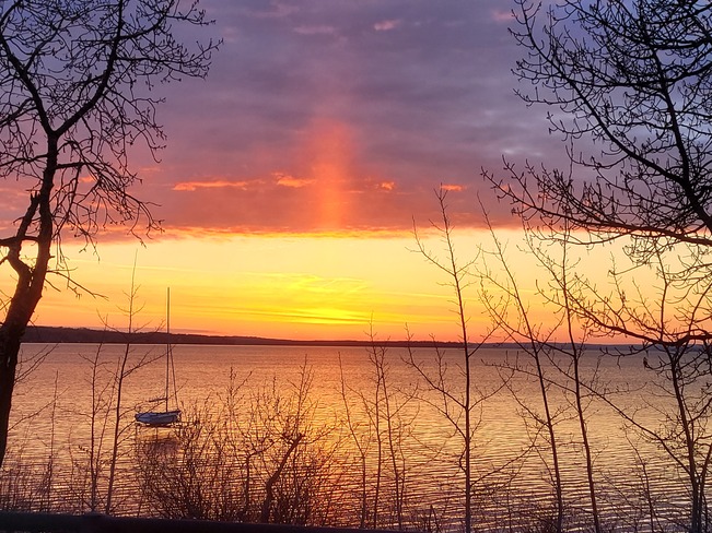 Sunset Sylvan Lake, AB