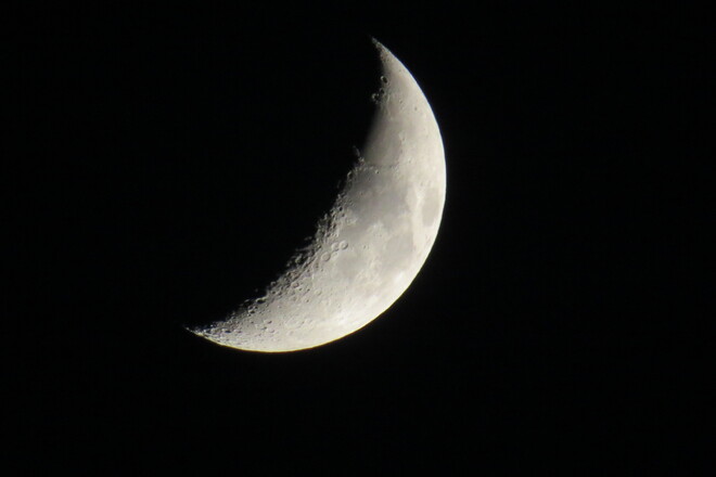 Moon over Bridgewater NS Bridgewater, NS