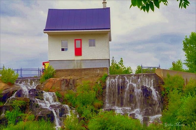 Paysage du Saguenay. Saguenay, QC